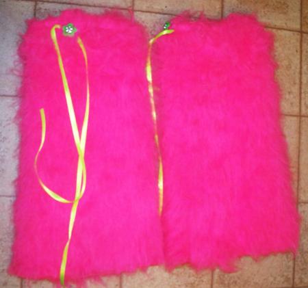 fluffys hot pink